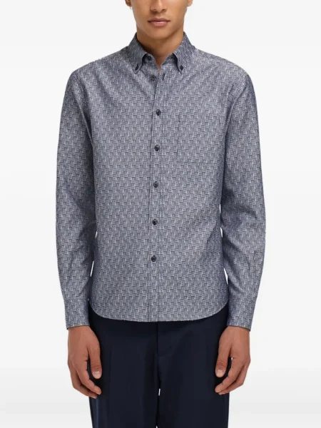 Košile Ferragamo modrá