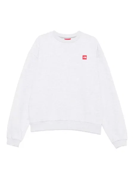 Bluza nierozpinana The North Face z okrągłym dekoltem szara