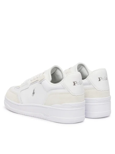 Sneakerși Polo Ralph Lauren alb