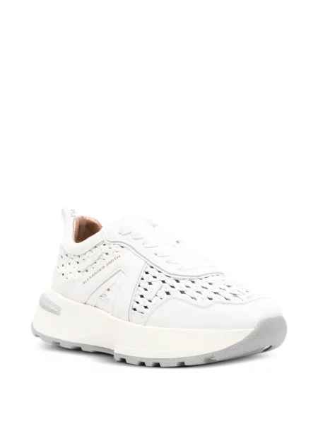 Bőr sneaker Alexander Smith fehér