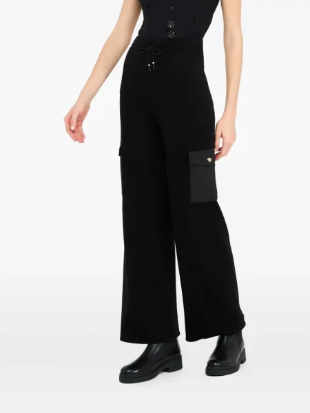 Pantaloni cargo Liu Jo negru