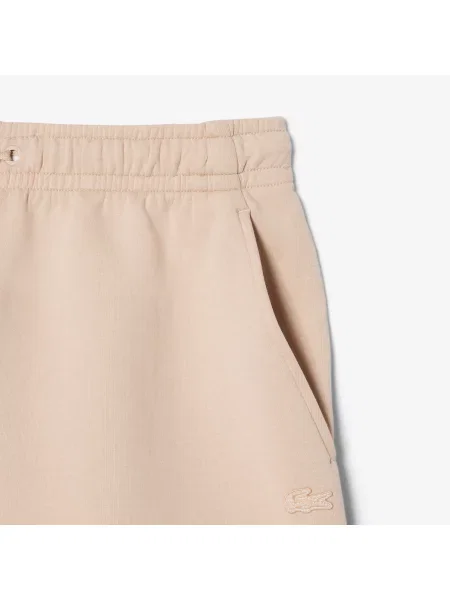 Lacoste Organiczne Szorty beżowe
