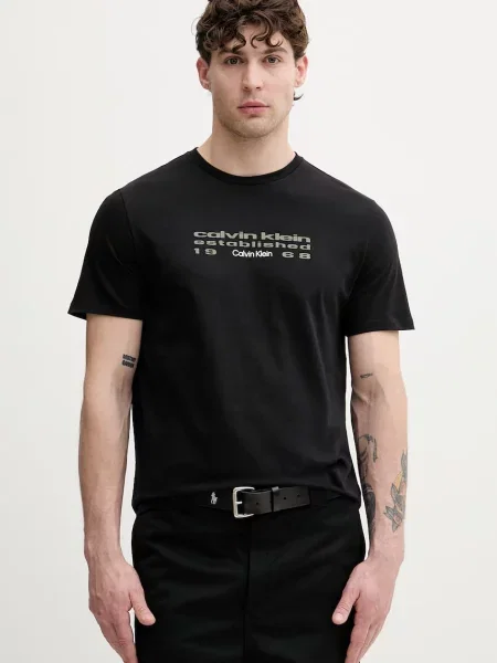 Calvin Klein Jeans tričko černé