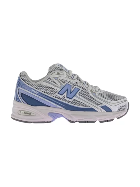 Buty do biegania New Balance skórzane do biegania niebieskie