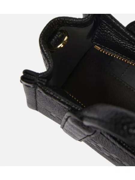 Geanta de piele Marc Jacobs din piele negru