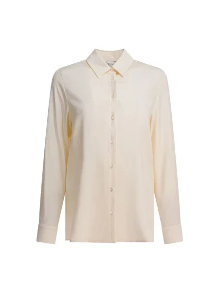 Lniana koszula Max Mara biała