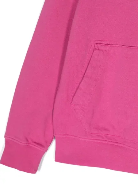Bluza z kapturem dziecięca Stone Island różowa