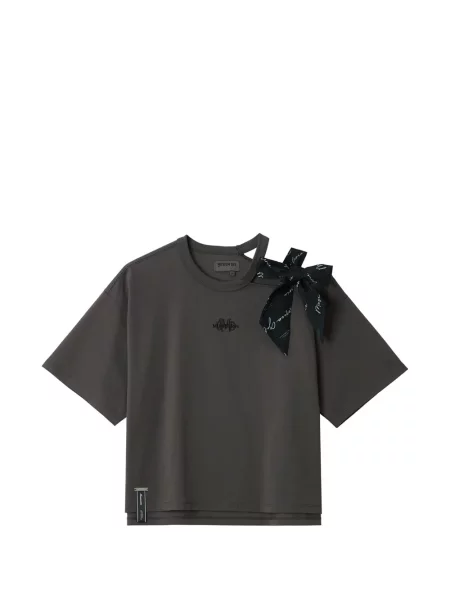 Koszulka Musium Div. z kokardką szara