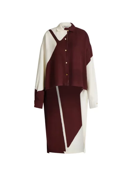 Cămașă Alberta Ferretti maro