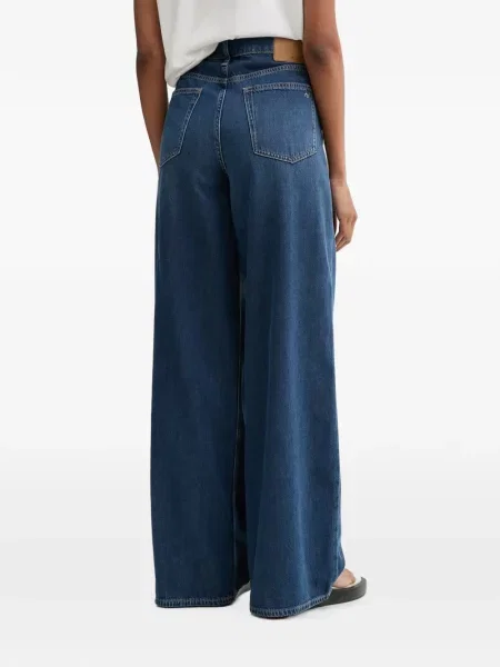 Blugi cu picior larg Rag & Bone albastru