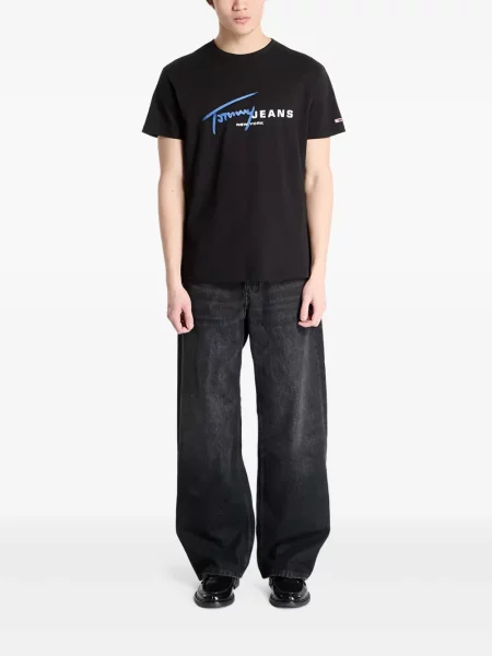 Tricou Tommy Jeans negru