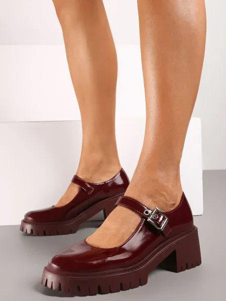 Pantofi casual Evanelle bordo
