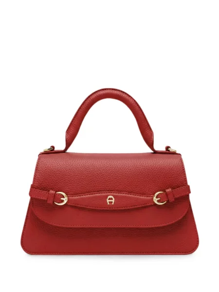Τσάντα shopper Aigner με αυτόγραφο κόκκινο