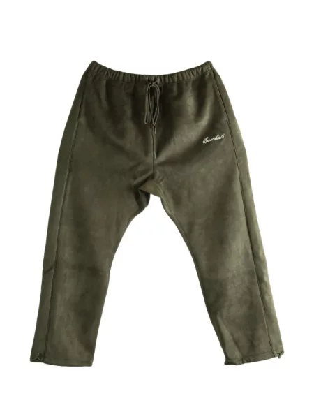 Pantaloni Fear Of God Essentials alergare cu cordon verde