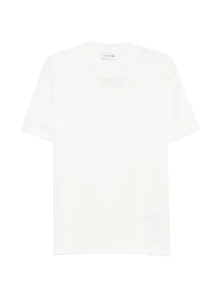 Scurt tricou Lacoste alb