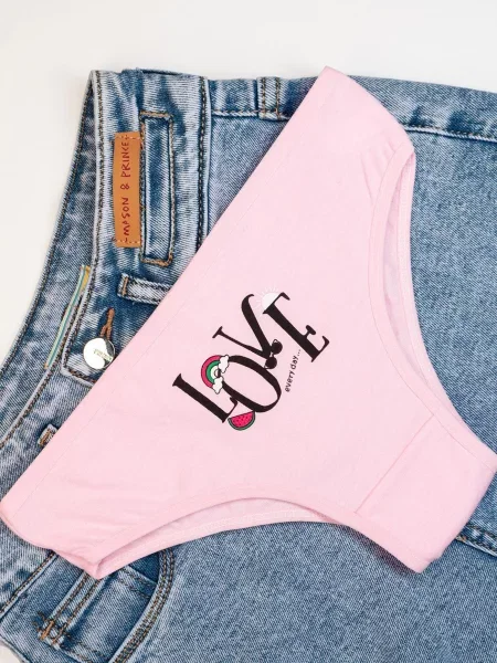 ISSA Plus Труси Текстиль рожевий