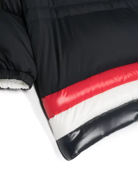 Kurtka dziecięca Moncler Enfant niebieska