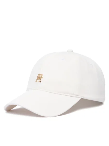 Czapka z daszkiem Tommy Hilfiger biała
