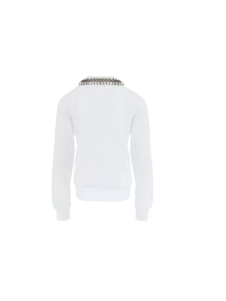 Bluza Gucci z kołnierzem biała