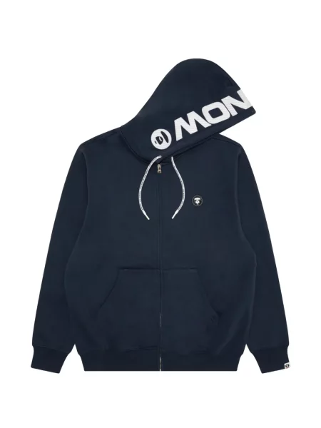 Hanorac cu glugă Aape By A Bathing Ape albastru
