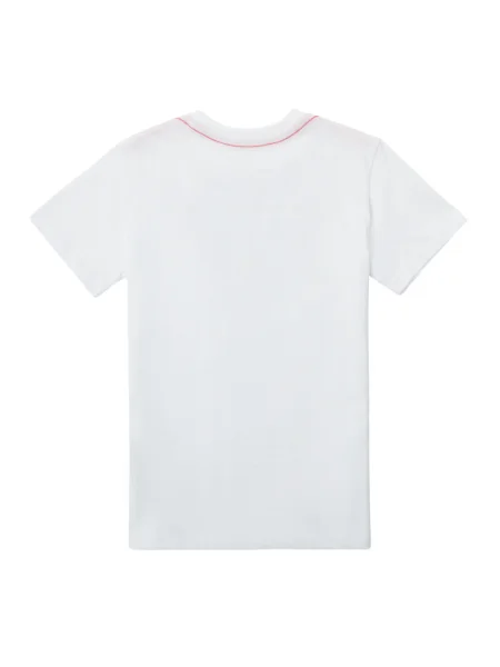 Tricou copii Guess alb