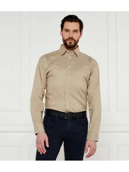 BOSS BLACK Cămașă | Relaxed fit negru