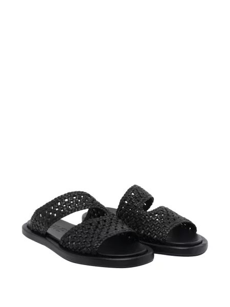 Sandale Poeve din piele negru