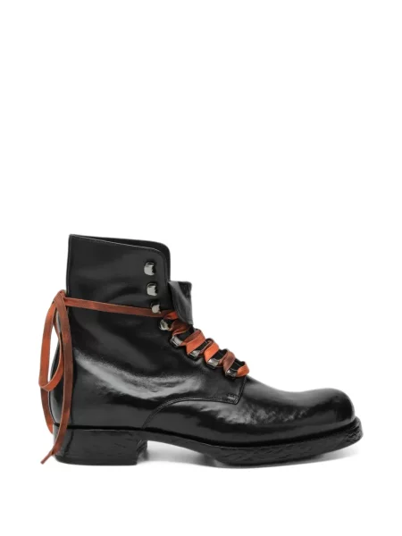 Botine Prada din piele negru