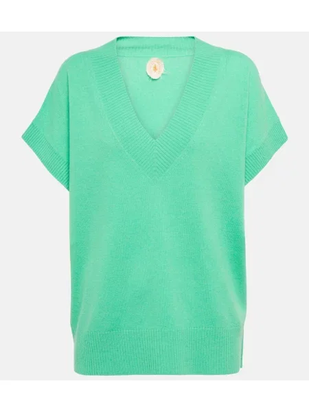 Vestă Jardin Des Orangers de lână bej