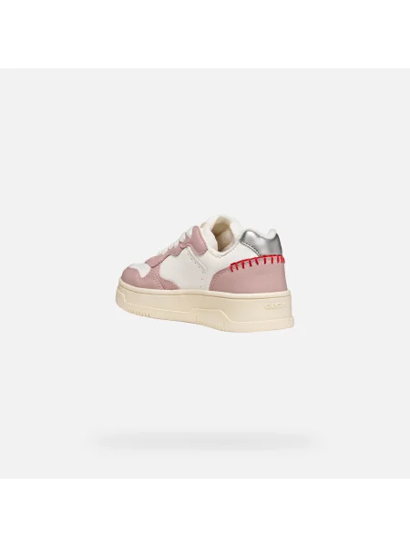 Sneakerși copii Geox alb