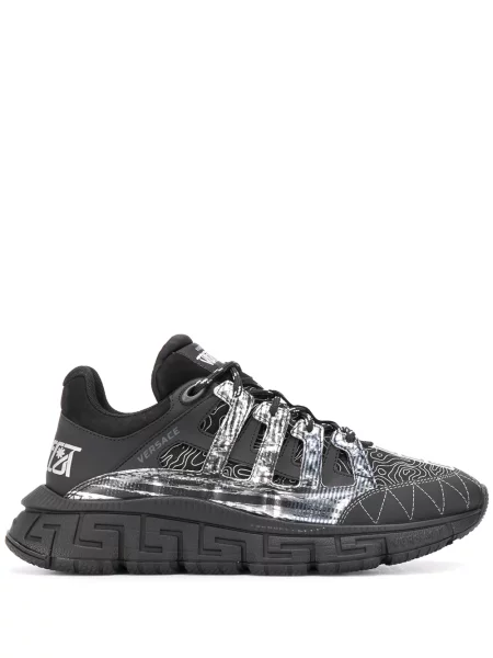 Sneakerși Versace Trigreca din piele alb