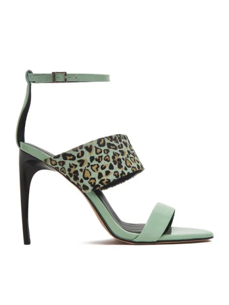 Eva Minge Босоніжки зелений