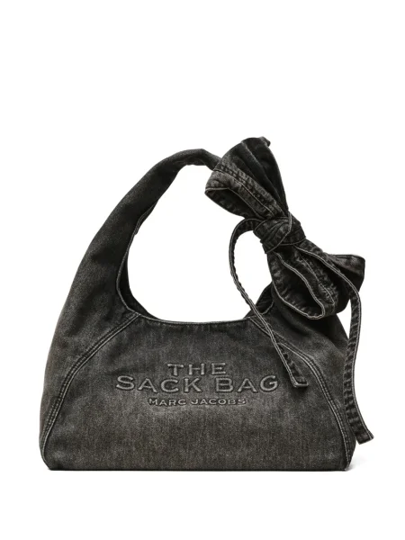 Geantă Marc Jacobs cu funde negru
