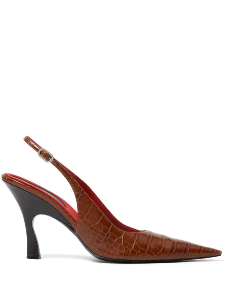 Pantofi cu toc Stella Mccartney maro