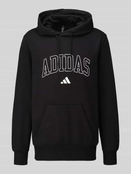Bluza z kapturem z napisem z logo model M COLLEGIATE HD' Adidas Sportswear czarna
