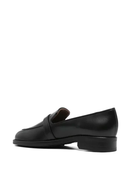 Δερμάτινα loafers Giuseppe Zanotti μαύρο