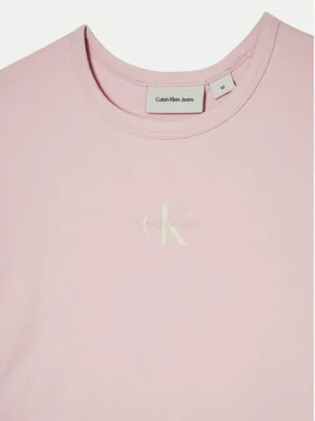 Každodenní šaty Calvin Klein Jeans růžové