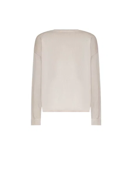 Dzianinowy sweter John Richmond beżowy