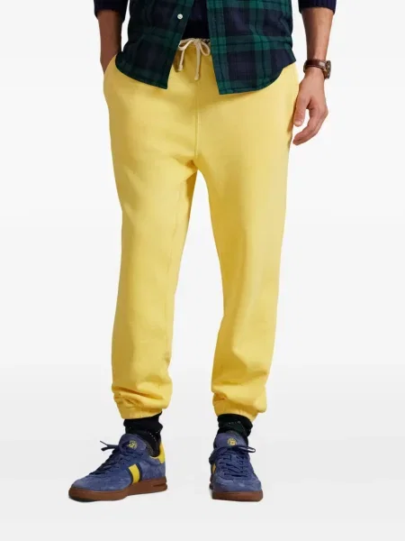 Μικρός κασκέτο Polo Ralph Lauren με χαμηλή μέση υφαίνω διαγωνίως πράσινο