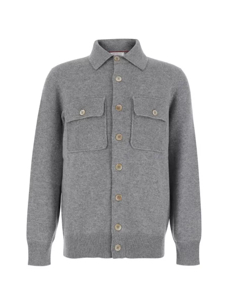 Cardigan Brunello Cucinelli gri
