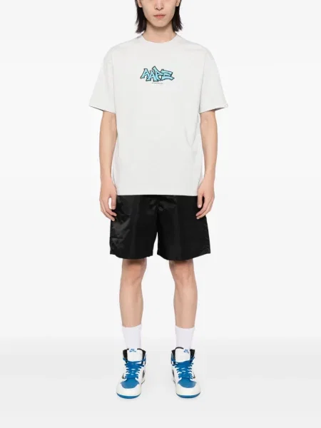 Siuvinėtos šortai A Bathing Ape® juoda