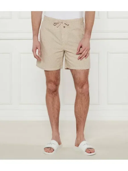 Tommy Jeans Rövidnadrág bézs
