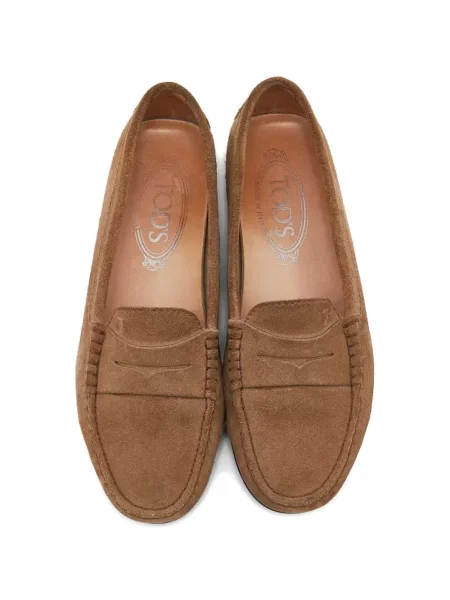 Szarvasbőr retro loafer Tod's barna