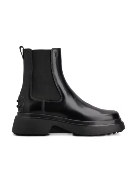 Sztyblety Tod's skórzane czarne