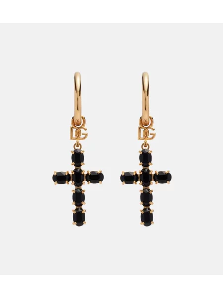 Cercei Dolce&gabbana de cristal auriu