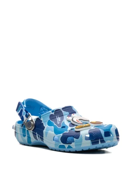 Sneakerși Crocs albastru