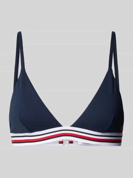 Top bikini z regulowanymi cienkimi ramiączkami Tommy Hilfiger