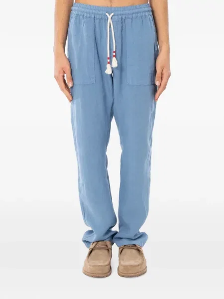 Pantaloni Mc2 Saint Barth de in conici albastru