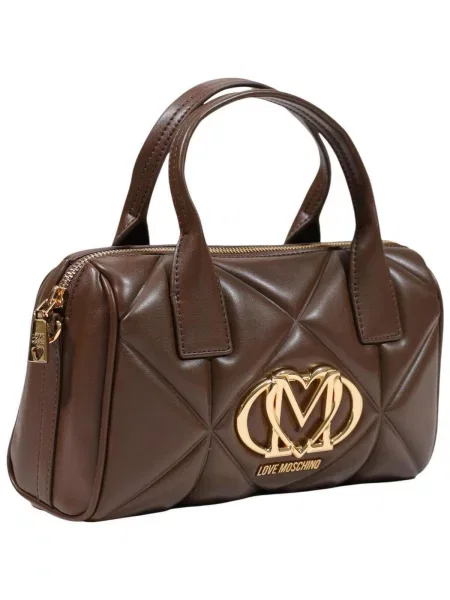 Kabelka Love Moschino hnedá