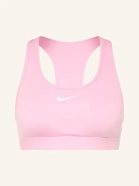 Nike Sportovní Podprsenka Swoosh růžová